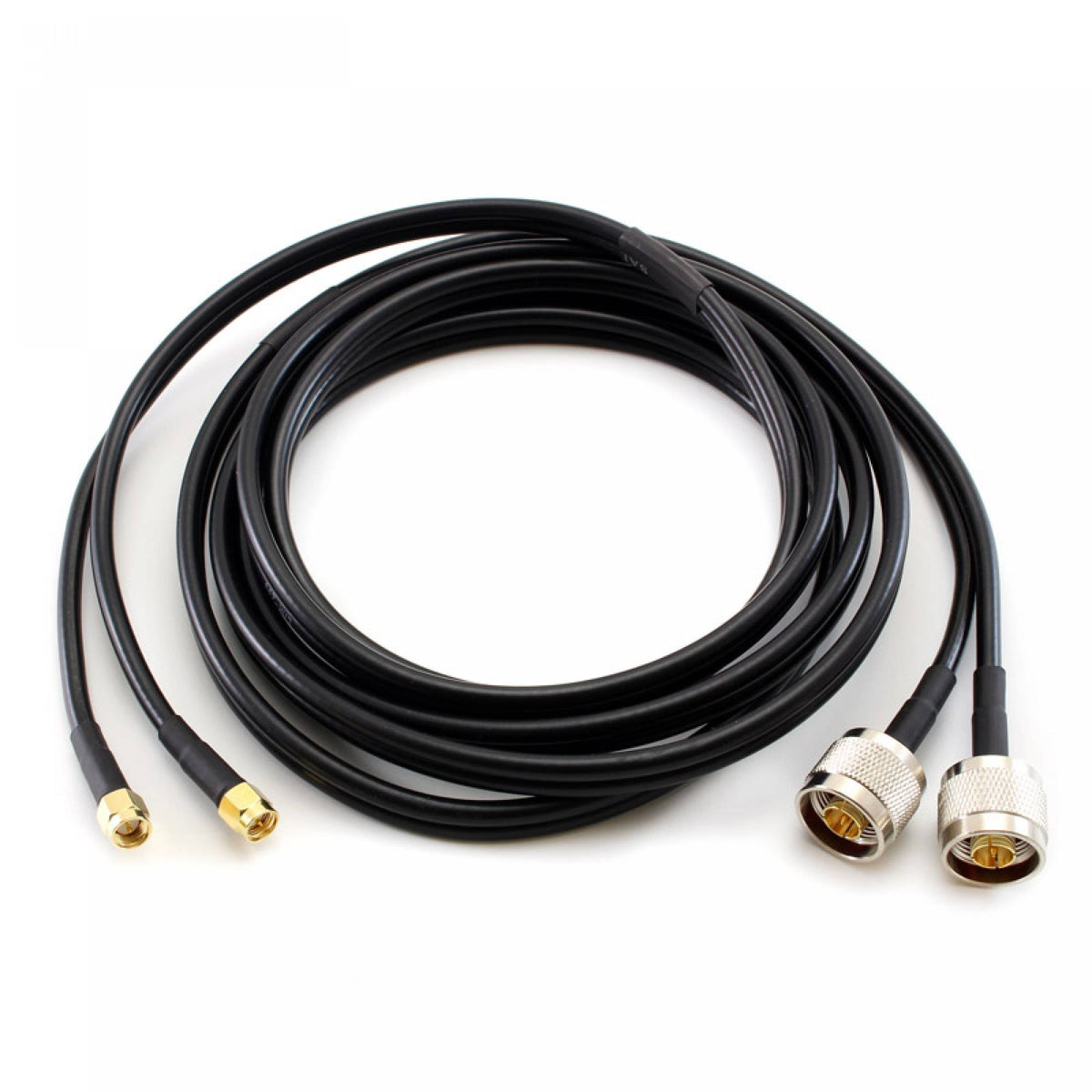 OEM N Male to SMA Male 2.5m Twin Coaxial Cable CC-NM-SM-2.5-D