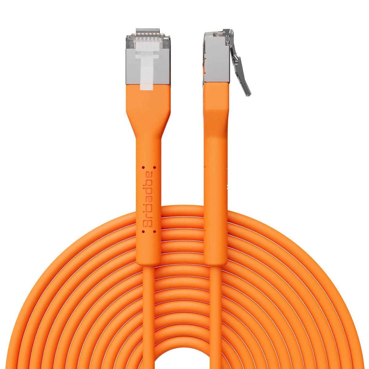 Broadbe Slim Patch Cable 10G Orange 8m BTP-I32C6A-OR-8M