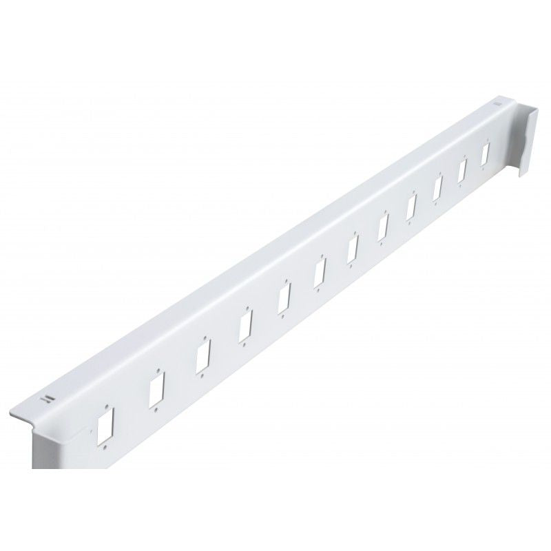Stalflex Optics Panel 19" 1U, 12xCS SLX, Gray P19-1U-12S-G