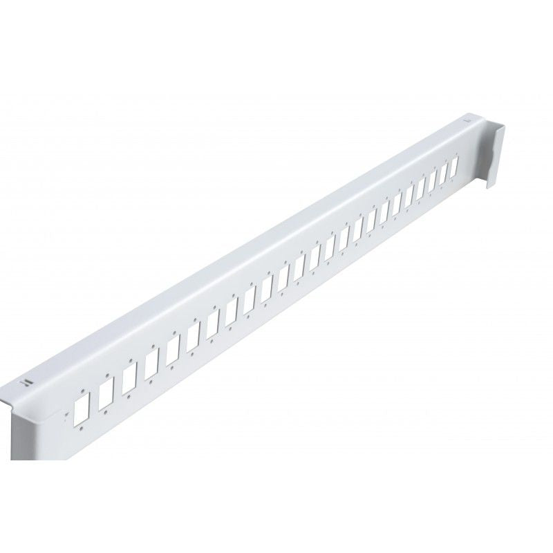 Stalflex Optics Panel 19" 1U, 24xCS SLX, Gray P19-1U-24S-G