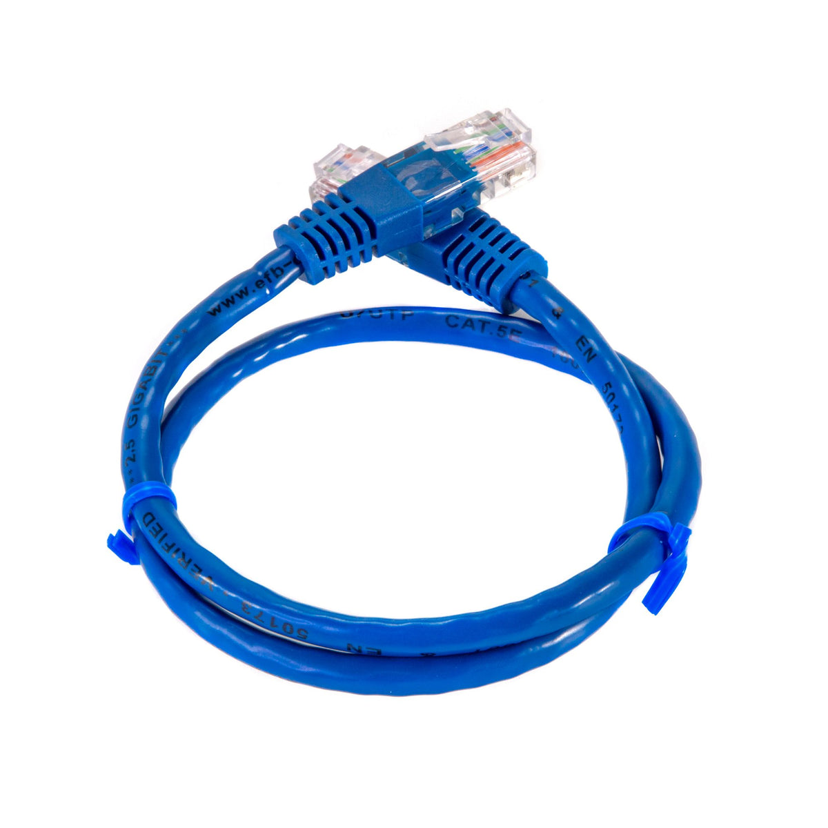 EFB-Elektronik Patch Cable Cat5e 0.5m blue K8094.0,5