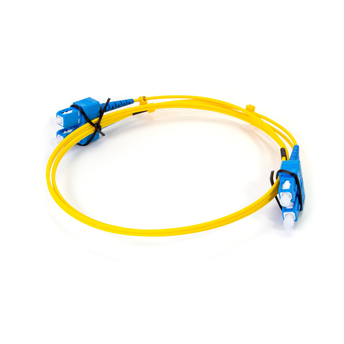 OEM SC-SC 1m/2mm Duplex SM Patch Cord PCSCSC9D1-2L