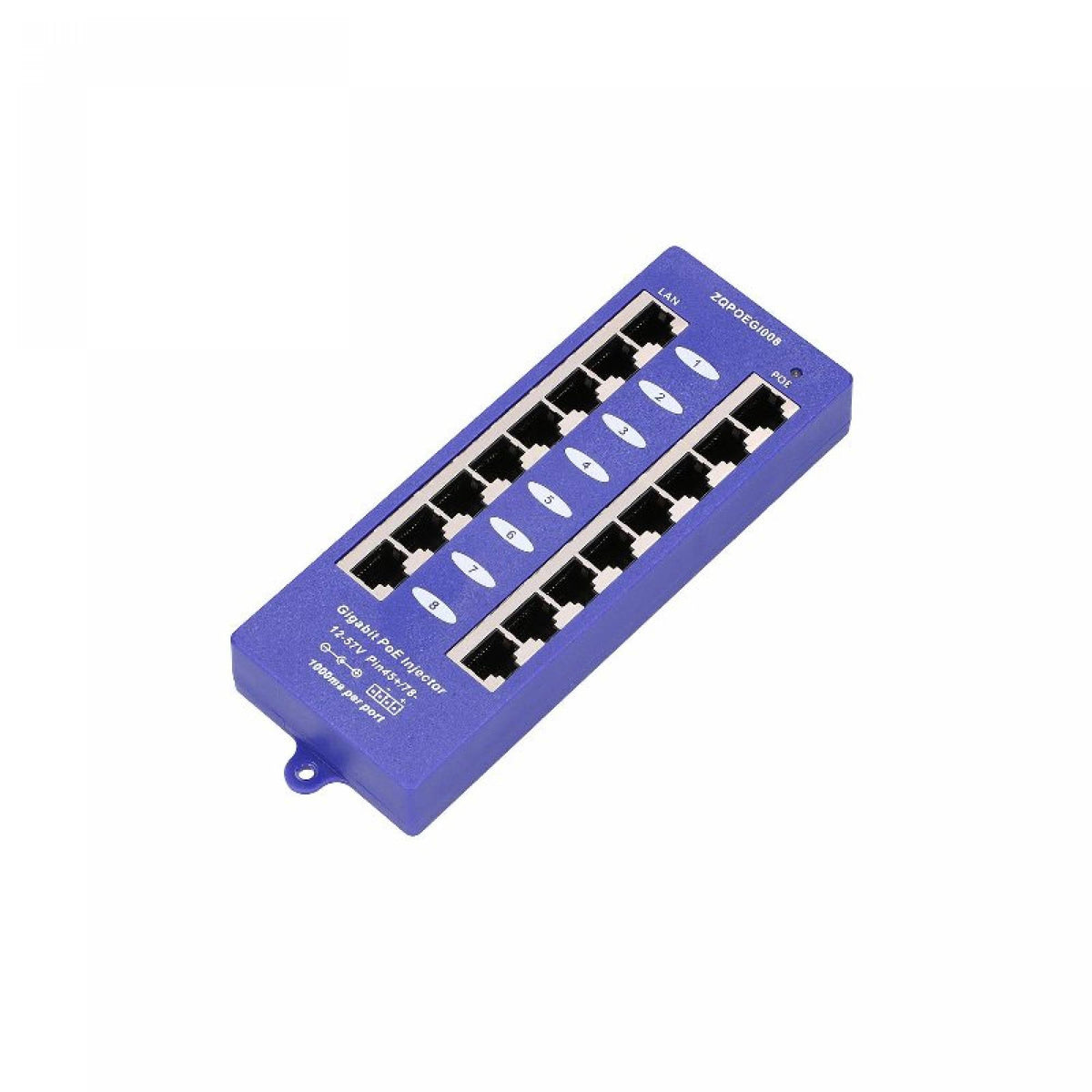 OEM POE Injector 8 Port Gigabit POE8PG