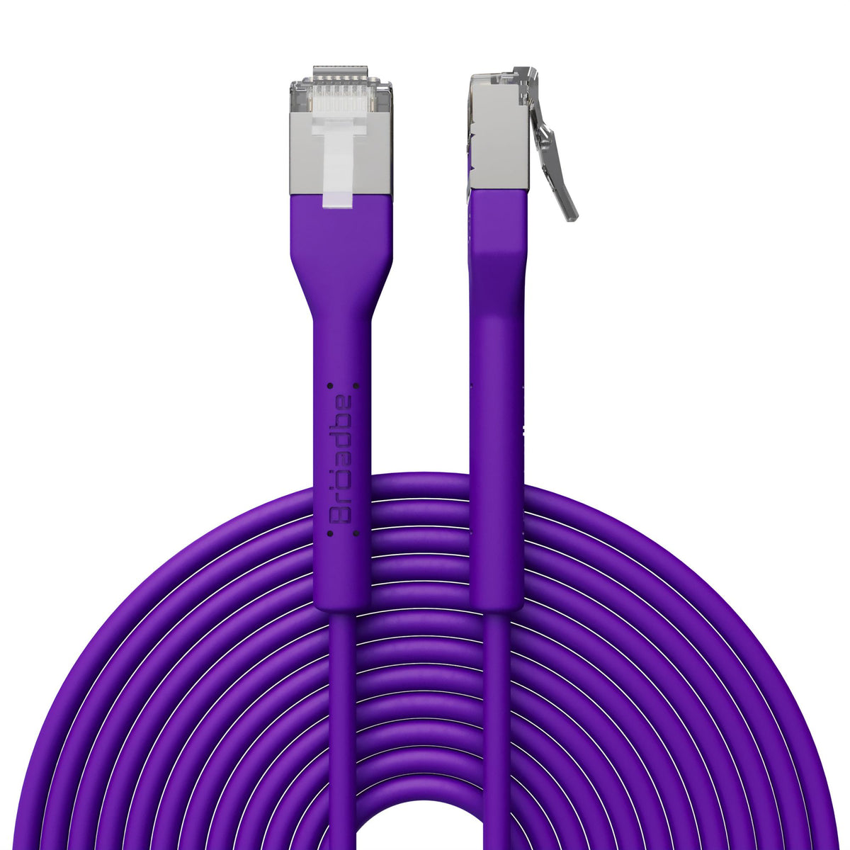 Broadbe Slim Patch Cable 10G Purple 8m BTP-I32C6A-PR-8M