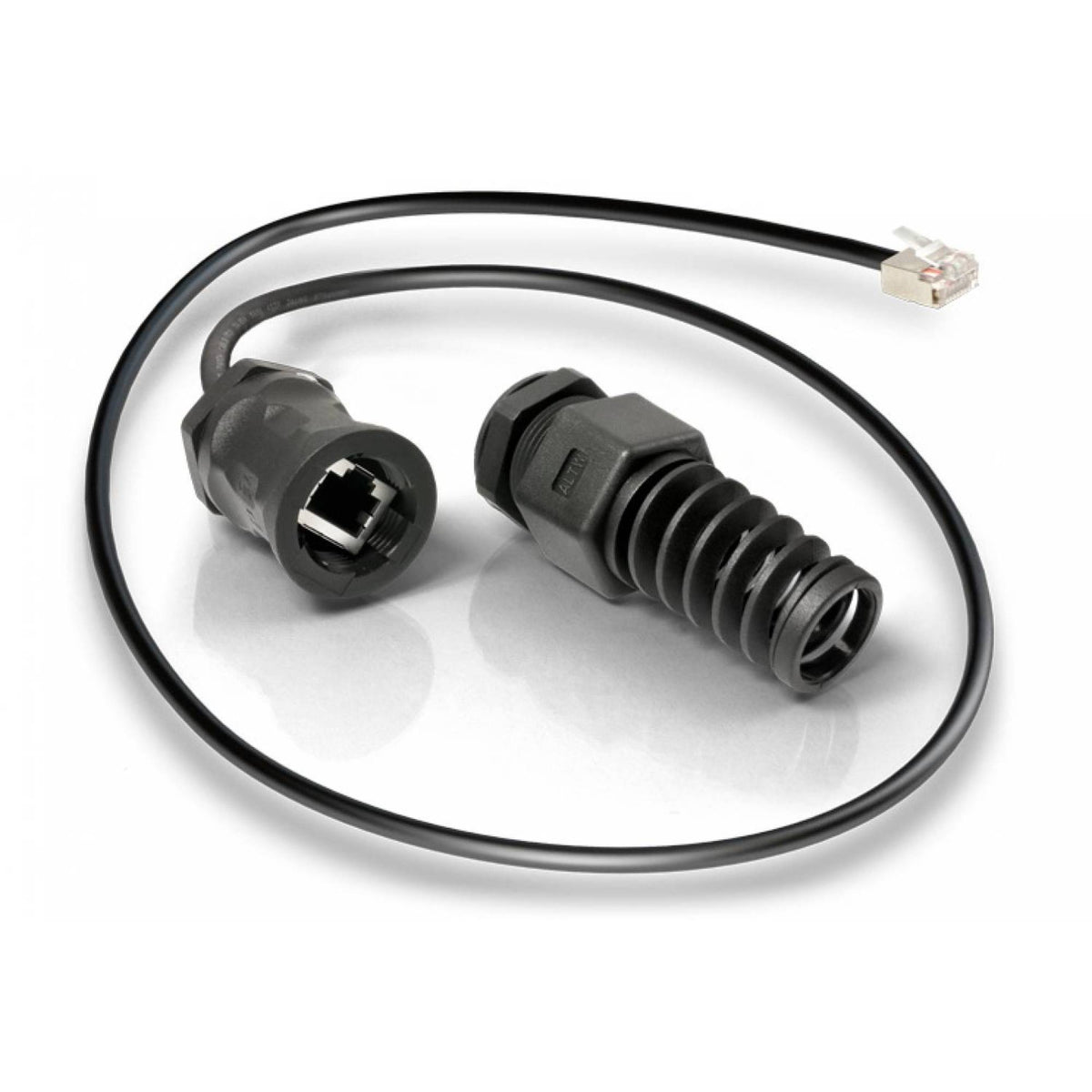 QuWireless QuRJ45 Outdoor IP68 RJ45 Socket Adapter, 38cm QRJ45-L