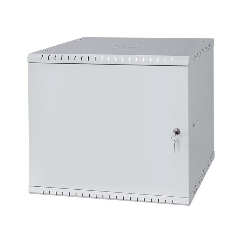 Stalflex Rack Cabinet 19" 9U, 450mm, Metal Door, Gray RC19-9U-450MG