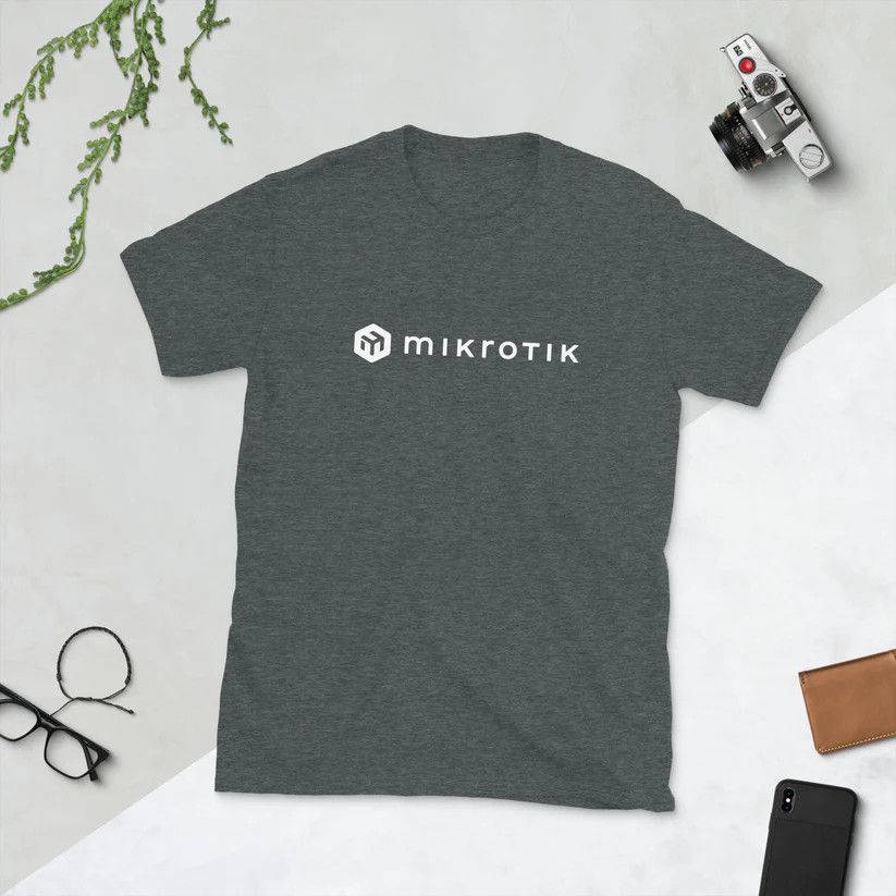 MikroTik T-Shirt (M) gray MTTS-M-2022