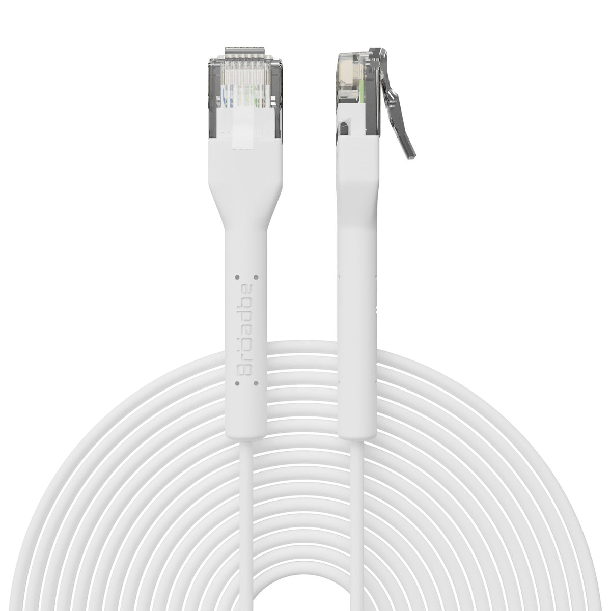Broadbe Slim Patch Cable 5G White 12m BTP-I32C6-WT-12M