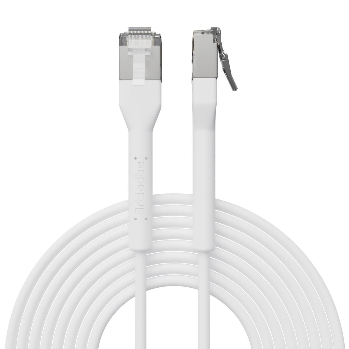 Broadbe Slim Patch Cable 10G White 2m BTP-I32C6A-WT-2M