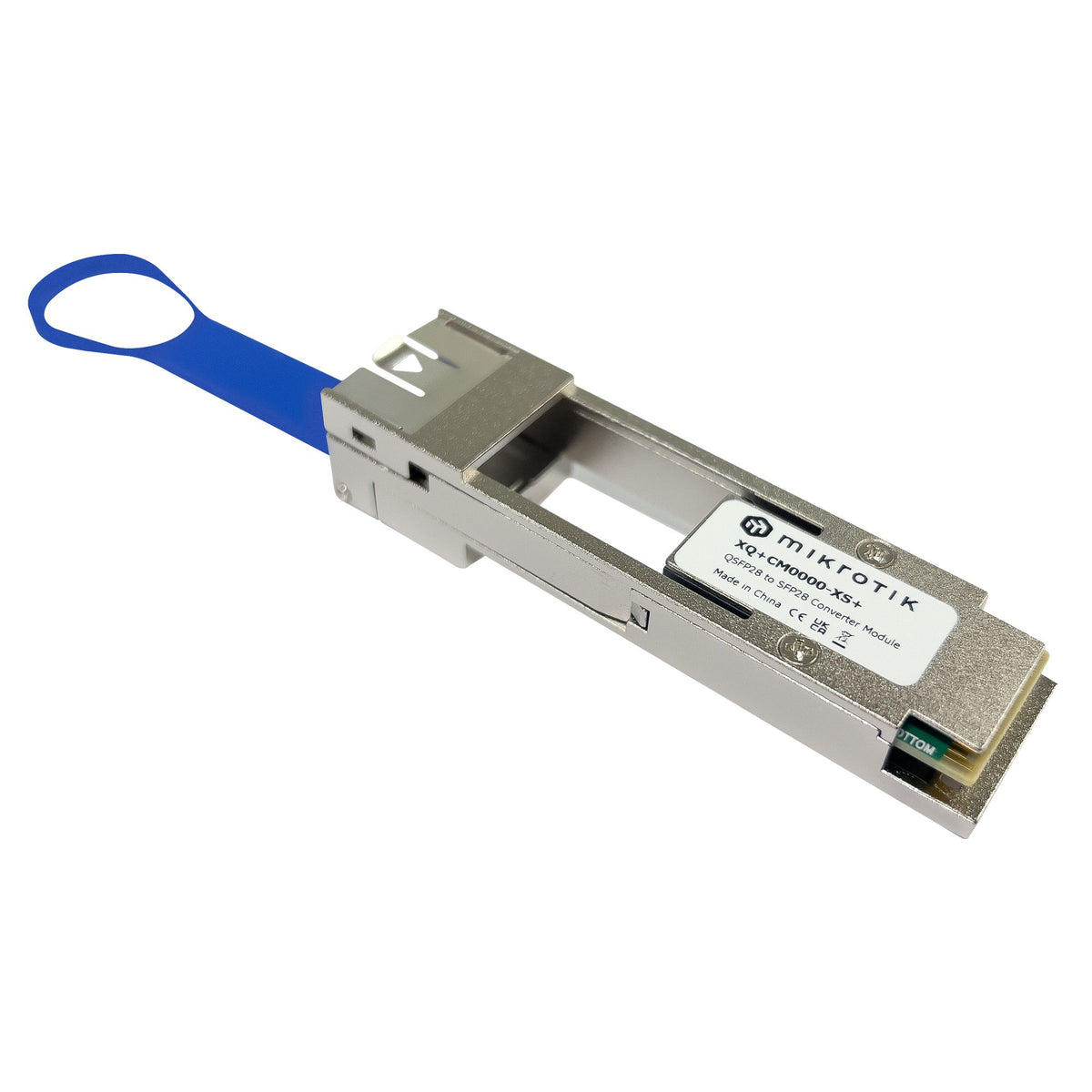 MikroTik 100G QSFP28 to 25G SFP28 Adapter XQ+CM0000-XS+