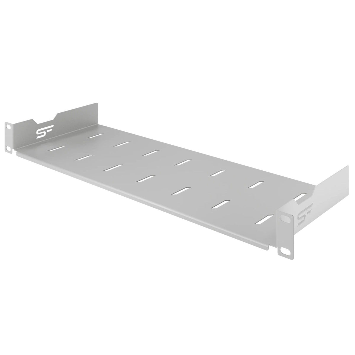 Stalflex Rack Shelf 19" 1U, 170mm, Gray S-RSF19-1U-170G