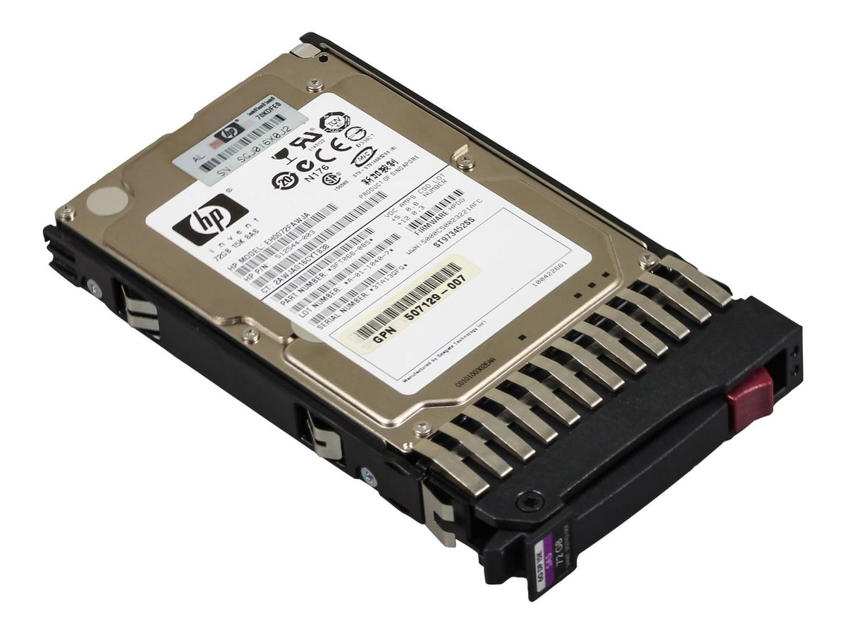 Hewlett Packard Enterprise DRV, HD 72G SAS 2.5 DP 15K