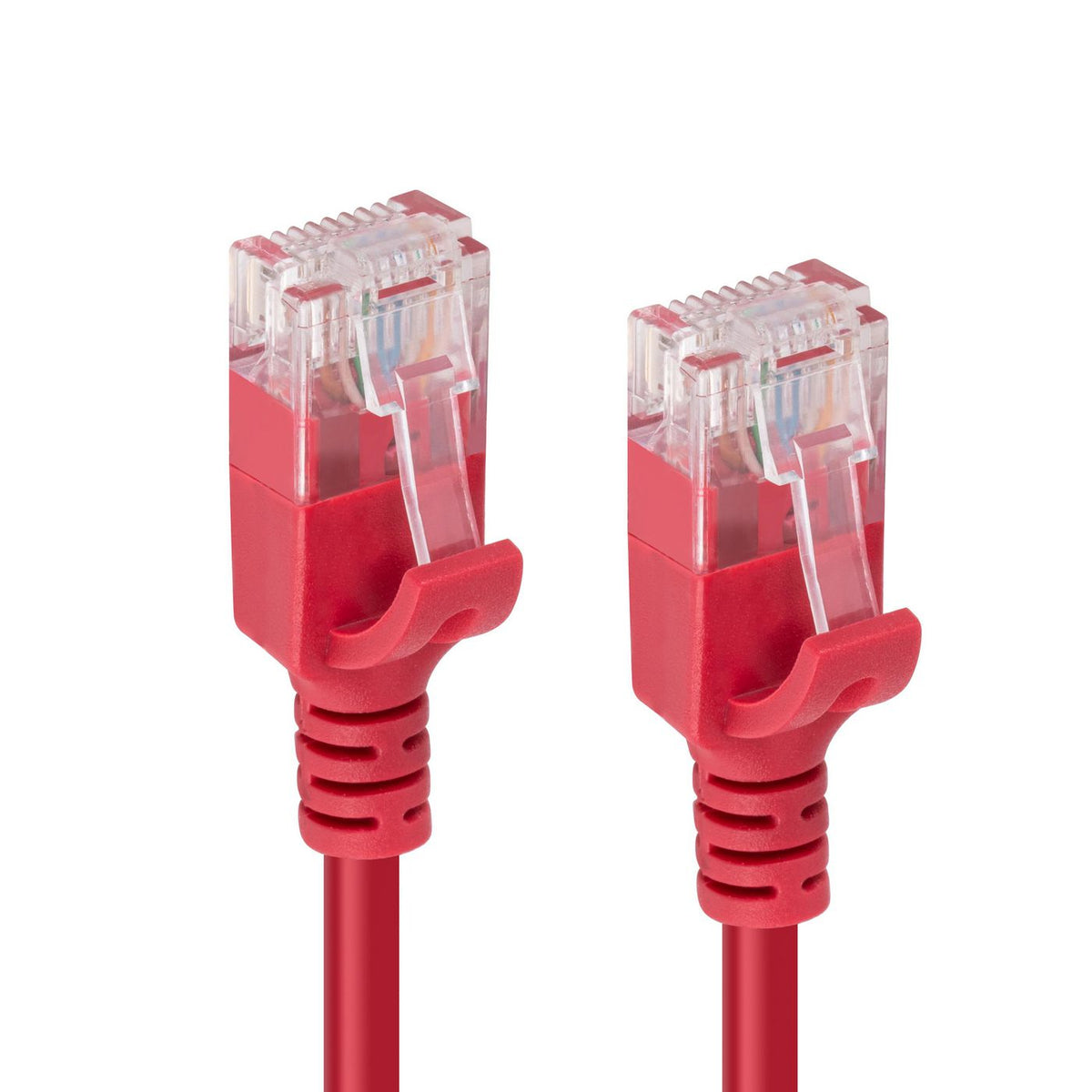Microconnect V-UTP6A02R-SLIM networking cable Red 2 m Cat6a U/UTP (UTP)