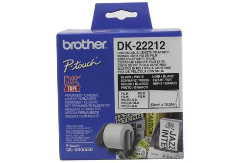 Brother DK22212  WHITE CONTINUOUS