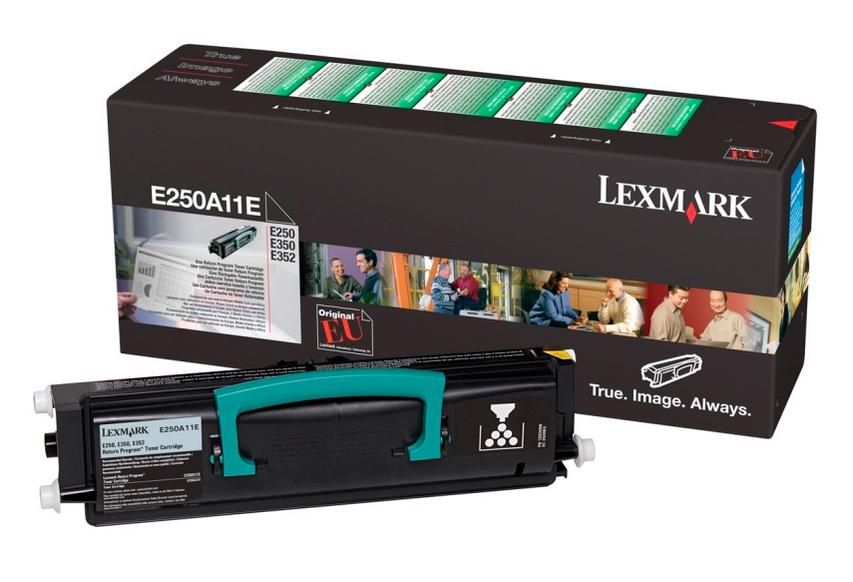 Lexmark E250/350 return toner