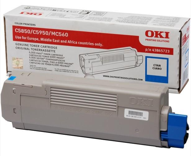 OKI Toner Cyan