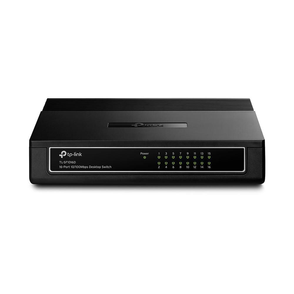 TP-Link 16port 10/100 Switch, 1U rack