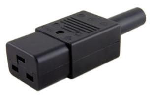 MicroConnect IEC Power Adaptor C19 Plug