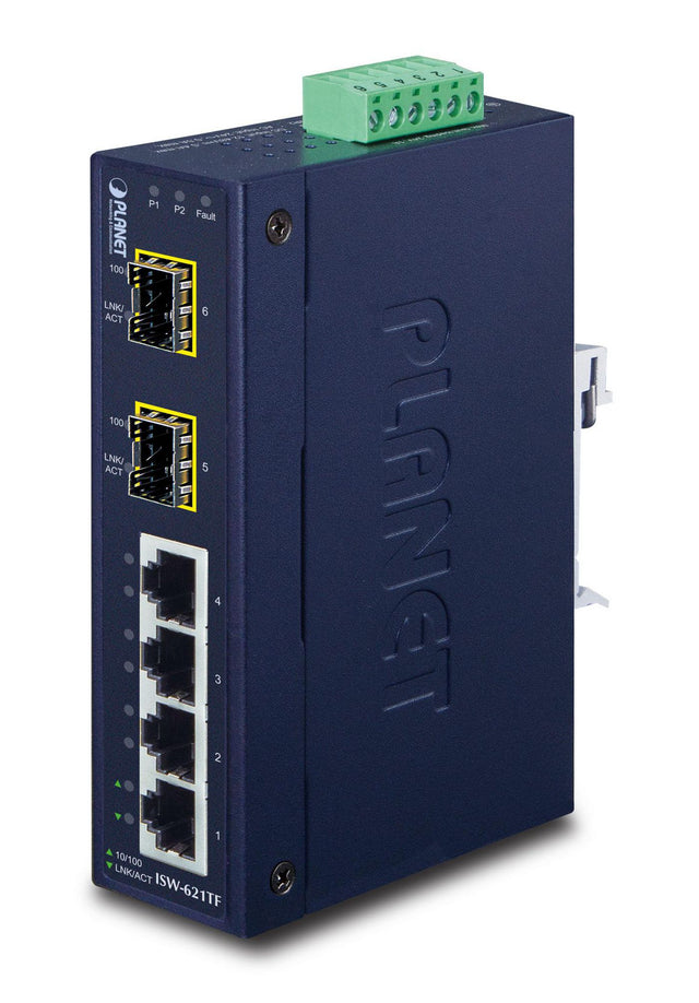 Planet IP30 Slim Type 4-P Industrial