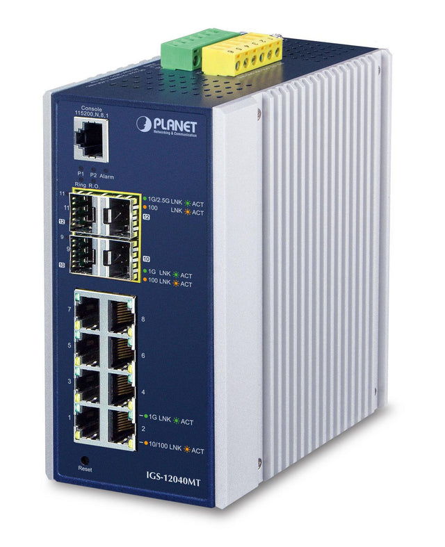 Planet IP30 Industrial 8* 1000TP