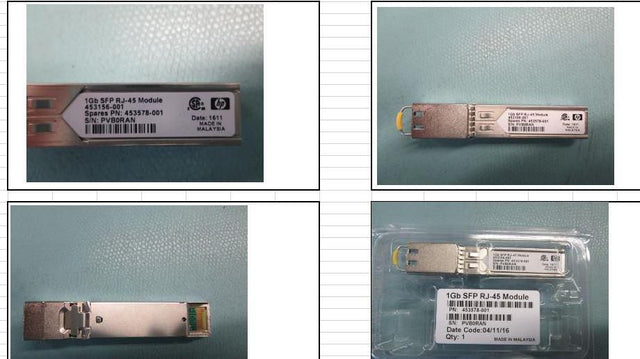 Hewlett Packard Enterprise SFP 1GB VC RJ-45