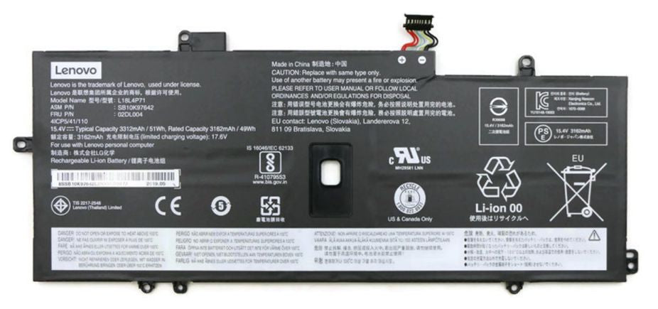 Lenovo 51Wh Lithium-ion battery for