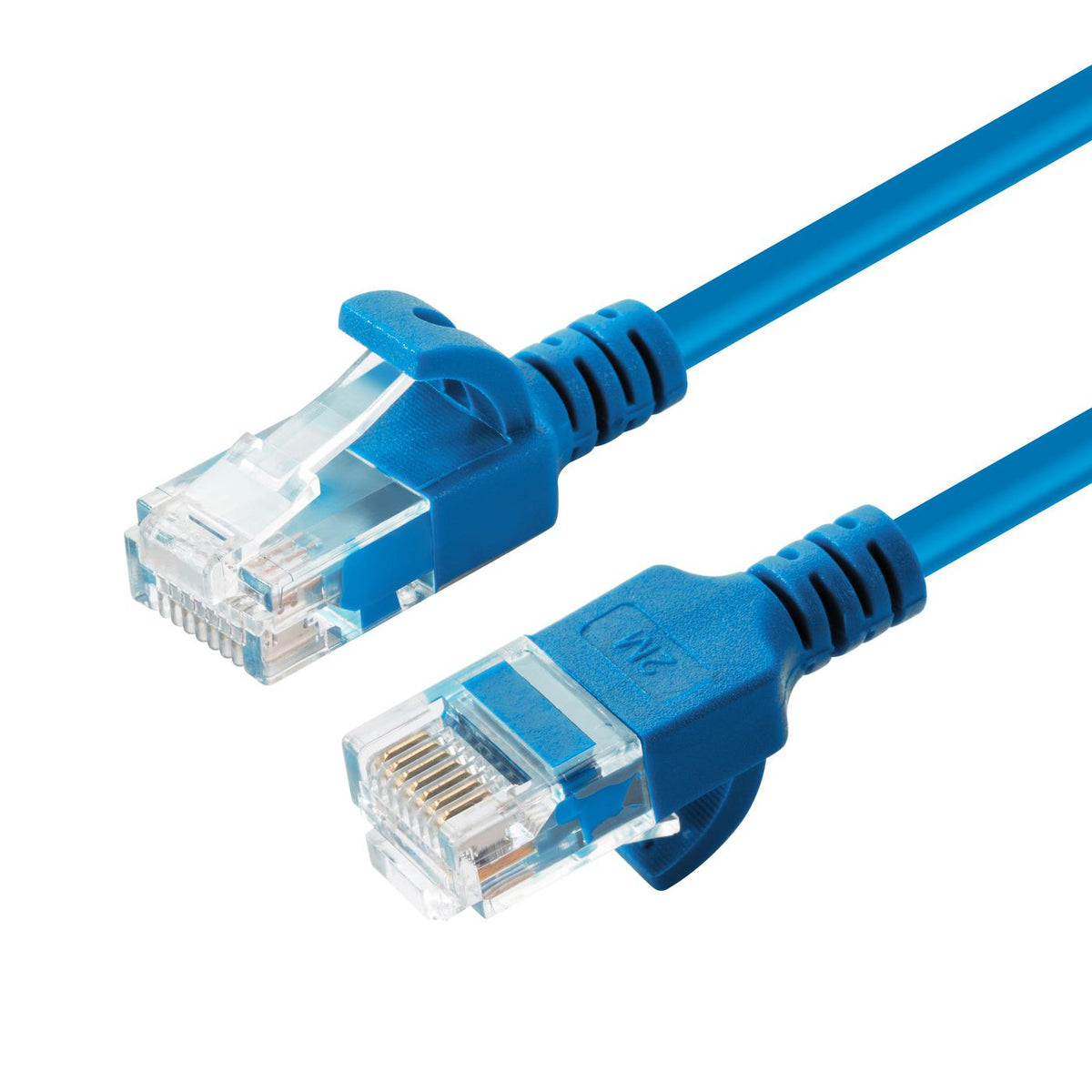 MicroConnect U/UTP CAT6A Slim 5M Blue