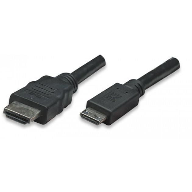 Techly High Speed Cable Mini Hdmi To
