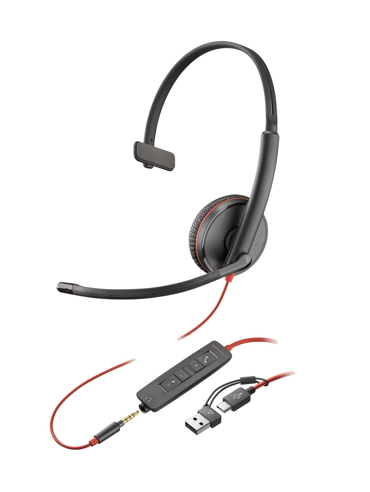 HP Blackwire 3215 Monaural USB-C