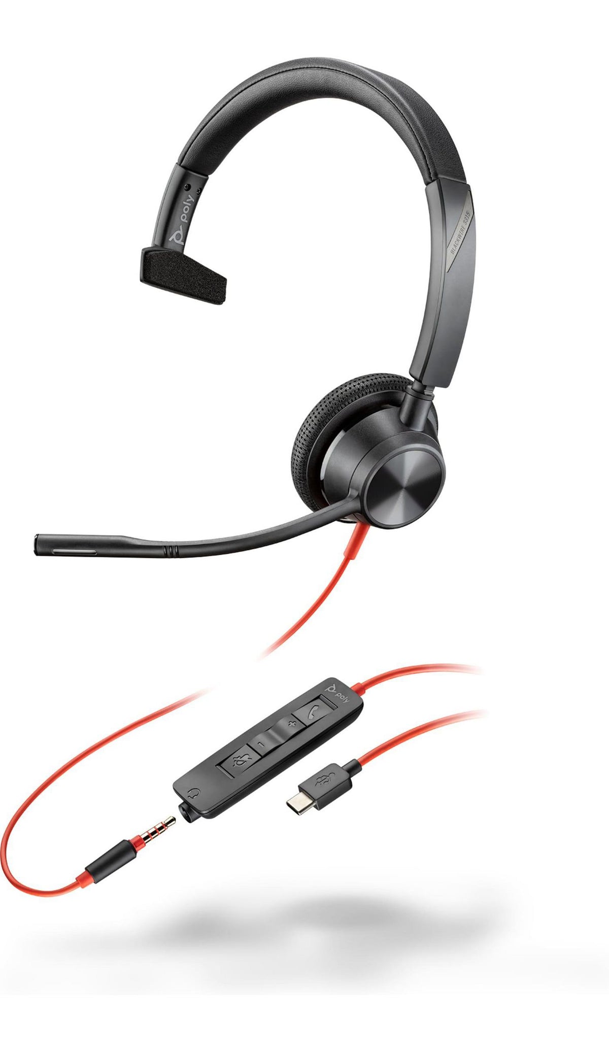 HP Blackwire 3315 Monaural USB-C