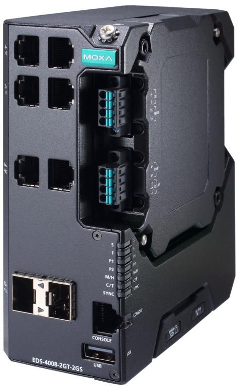Moxa EDS-4008-2GT-2GS-LV