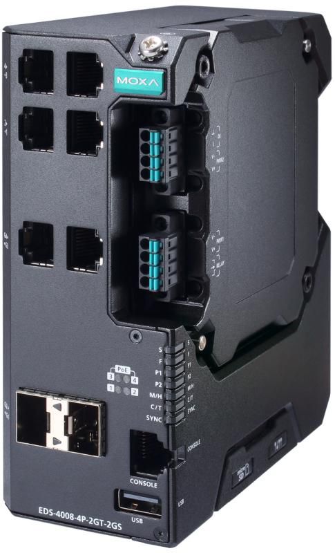 Moxa EDS-4008-4P-2GT-2GS-LVB