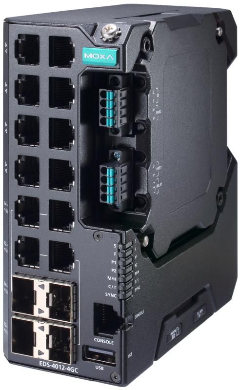 Moxa EDS-4012-4GC-LV-T
