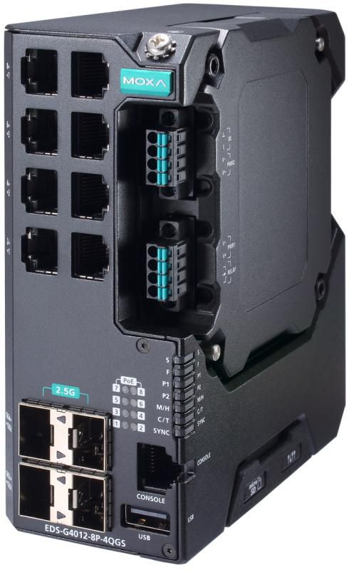 Moxa EDS-G4012-8P-4QGS-LVB