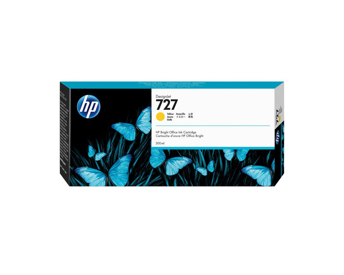 HP 727, Yellow, 300 ml