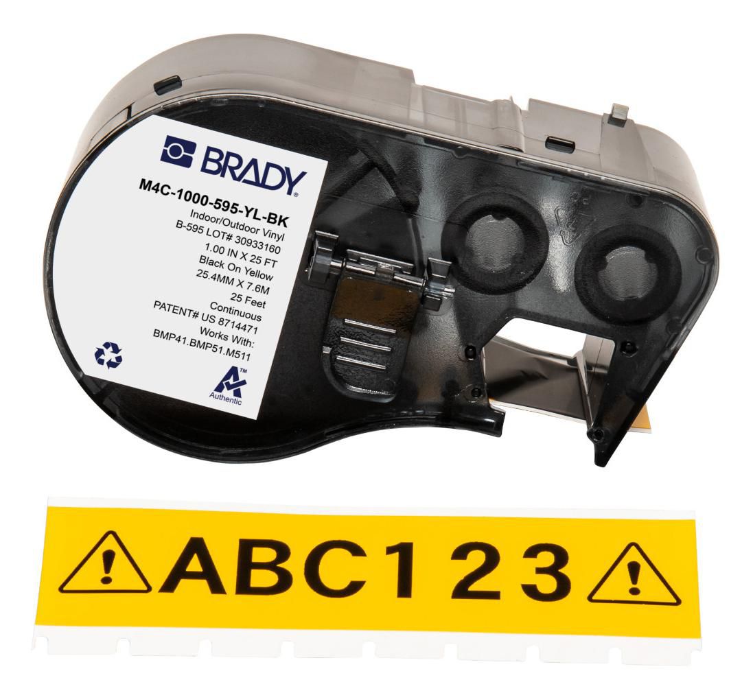 Brady BMP41/BMP51/BMP53/M511 Label