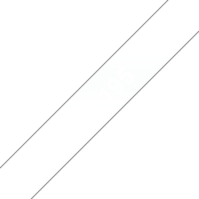 Brother Gloss Laminat 9mm, White/Clear