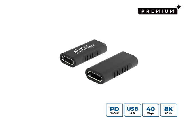 MicroConnect Premium USB4 40G 240W Adapter