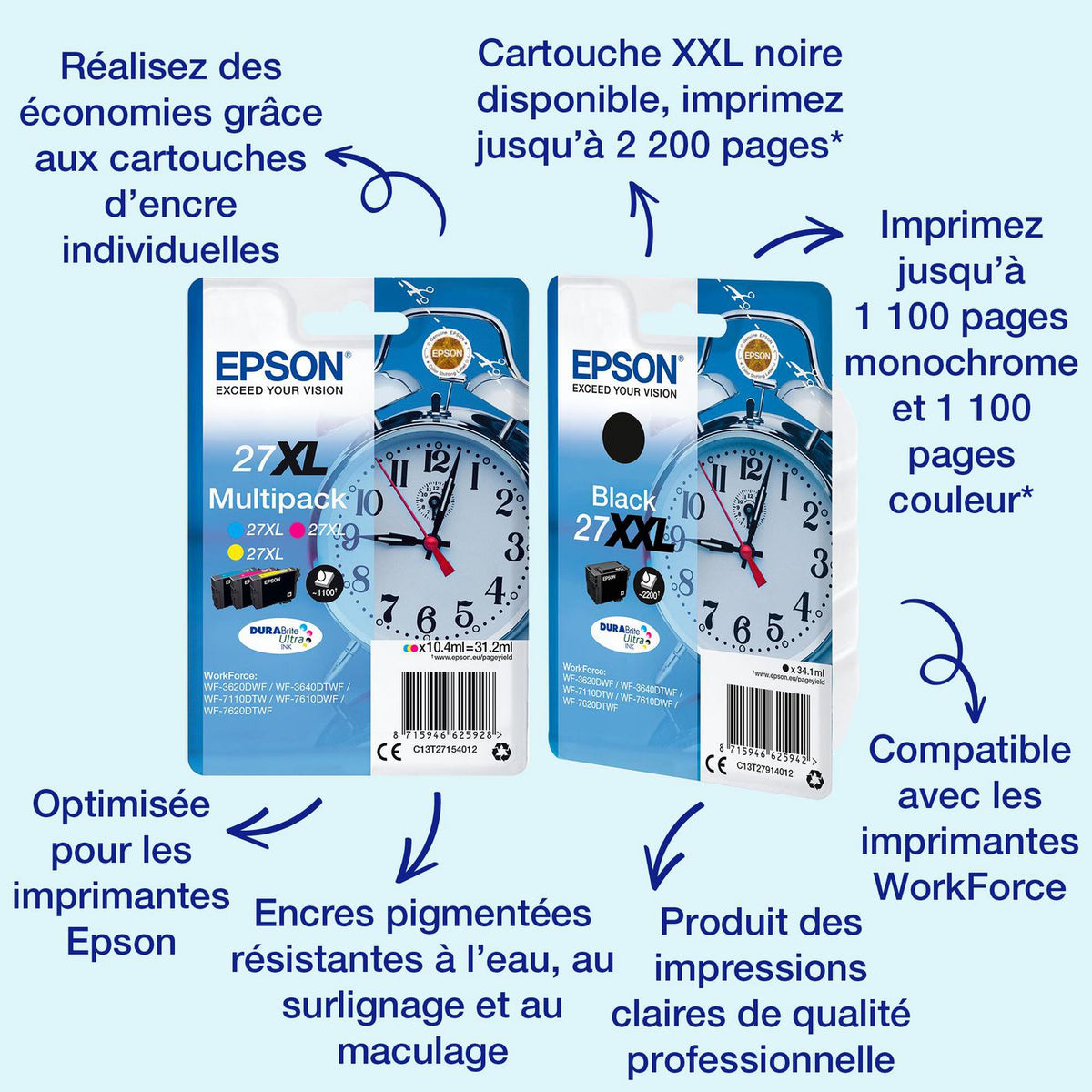 Epson 27XL ink cartridge blk