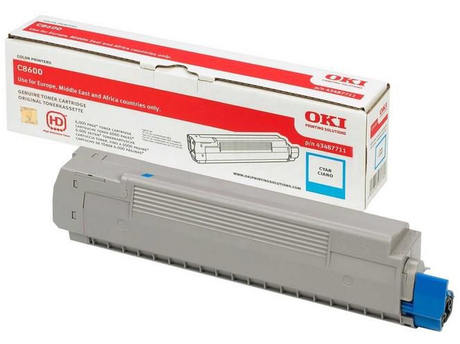 OKI Toner Cyan