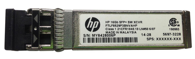 Hewlett Packard Enterprise HP 16GB SFP+ SW XCVR