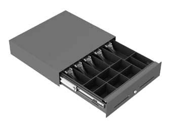 APG Cash Drawer SL3000, 8/4, Black - MOQ 25