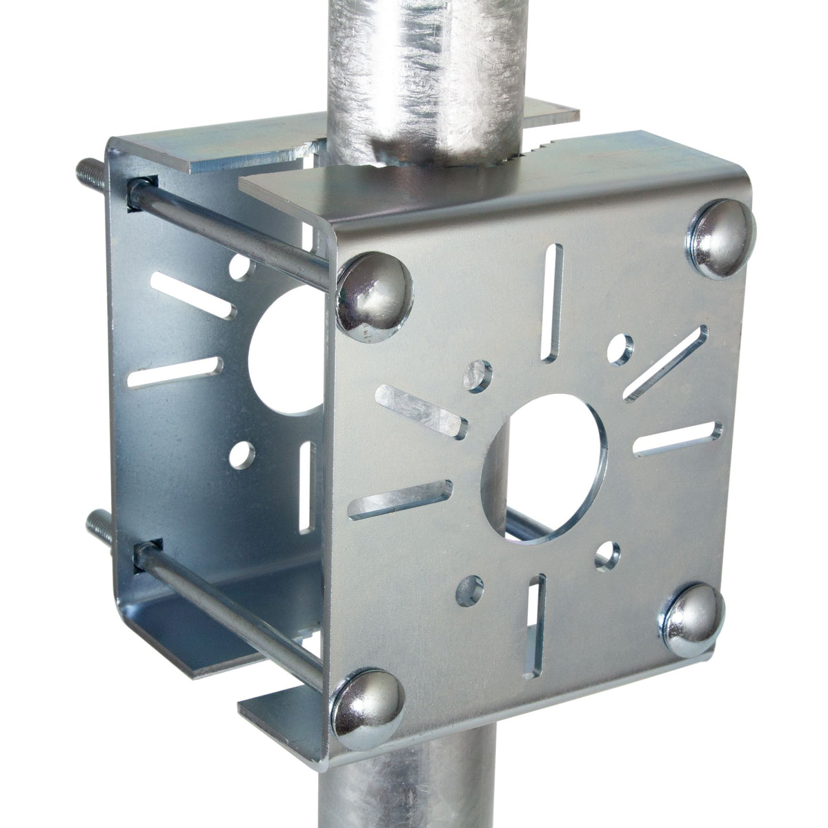 OEM Double-sided IP-Camera Pole Mount, Galvanized 09.106