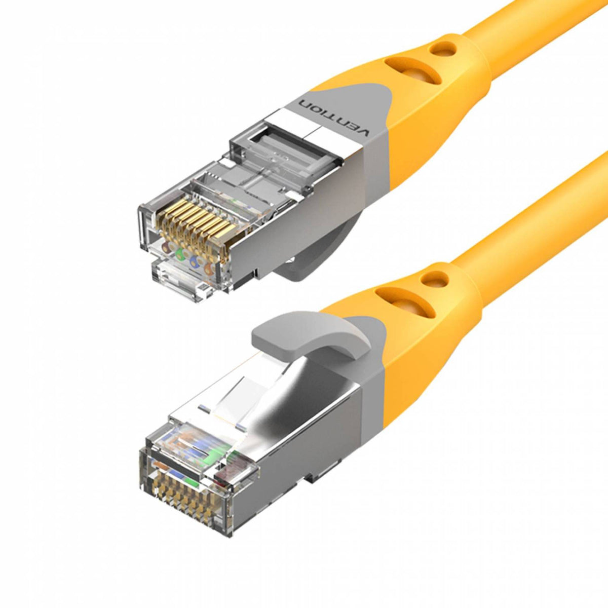 Vention Patch Cable SSTP Cat6A 8m yellow IBHYK