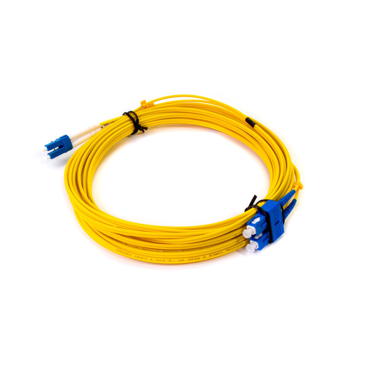 OEM LC-SC 10m/2mm Duplex SM Patch Cord PCLCSC9D10-2L