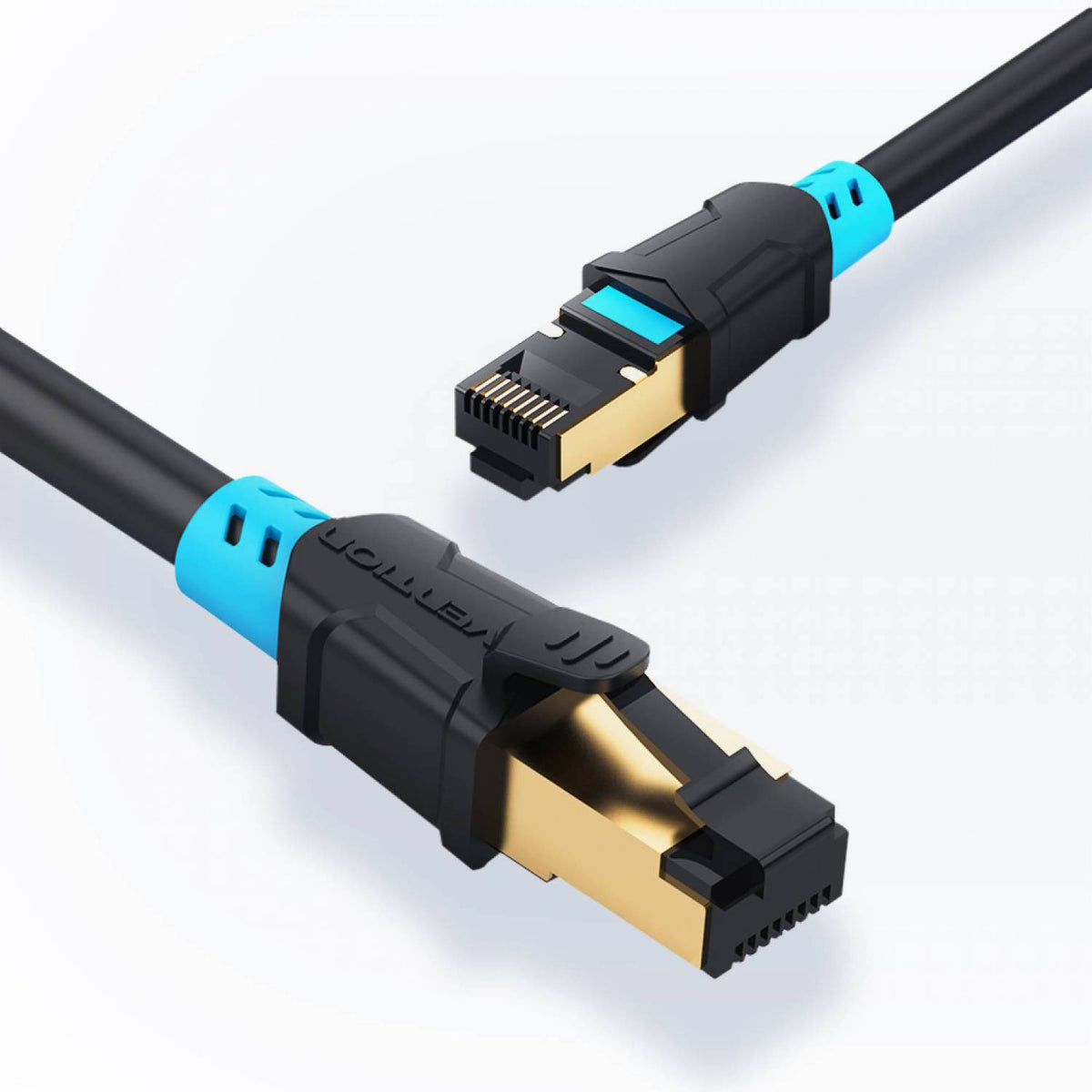 Vention Patch Cable SSTP Cat6 10m black VAP-A06-B1000